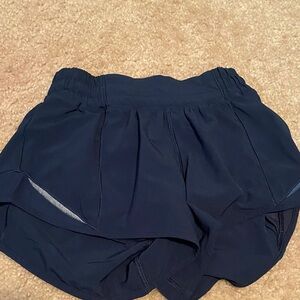 Lululemon Athletica Dark Blue Athletic Shorts